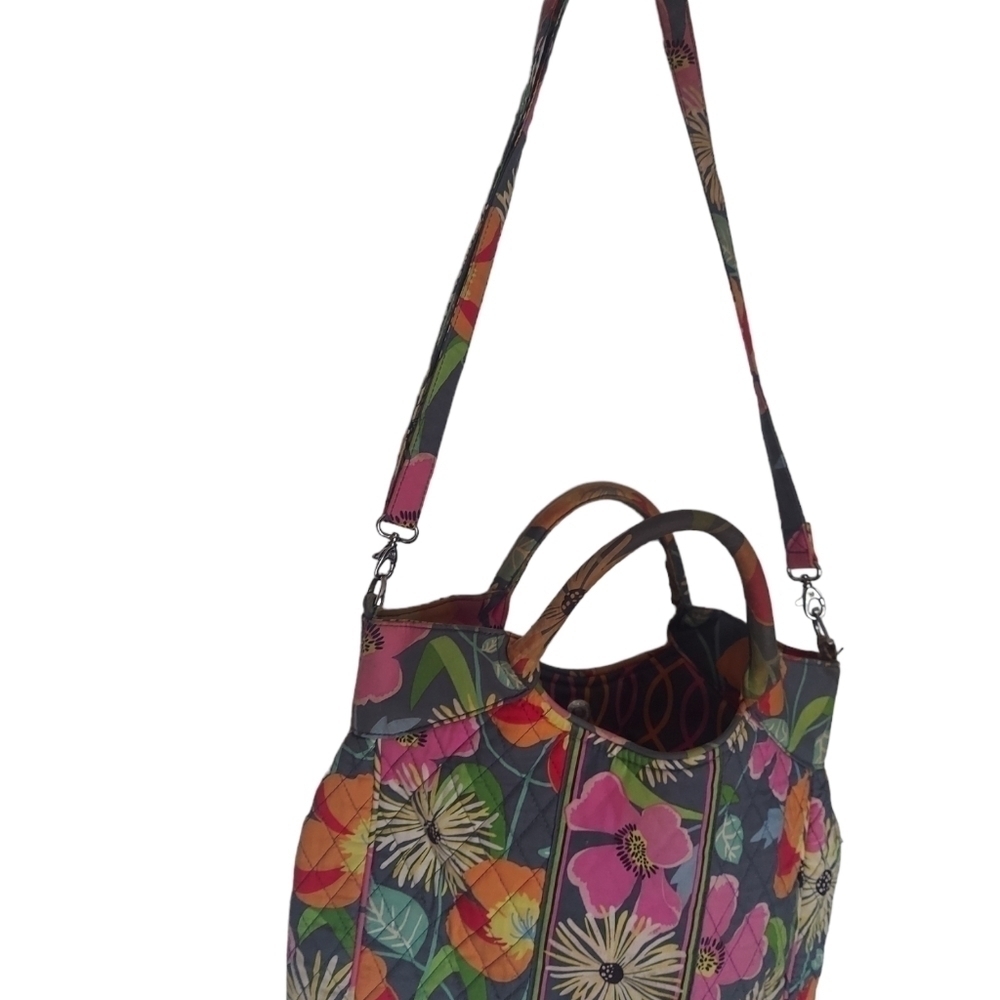 VERA Bradley shoulder bag with a short handle - Picture 3 of 7